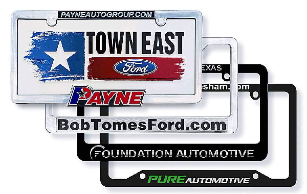 Durable Frames and Inserts for Dealerships: Weather-Resistant and Perfect for Custom Branding