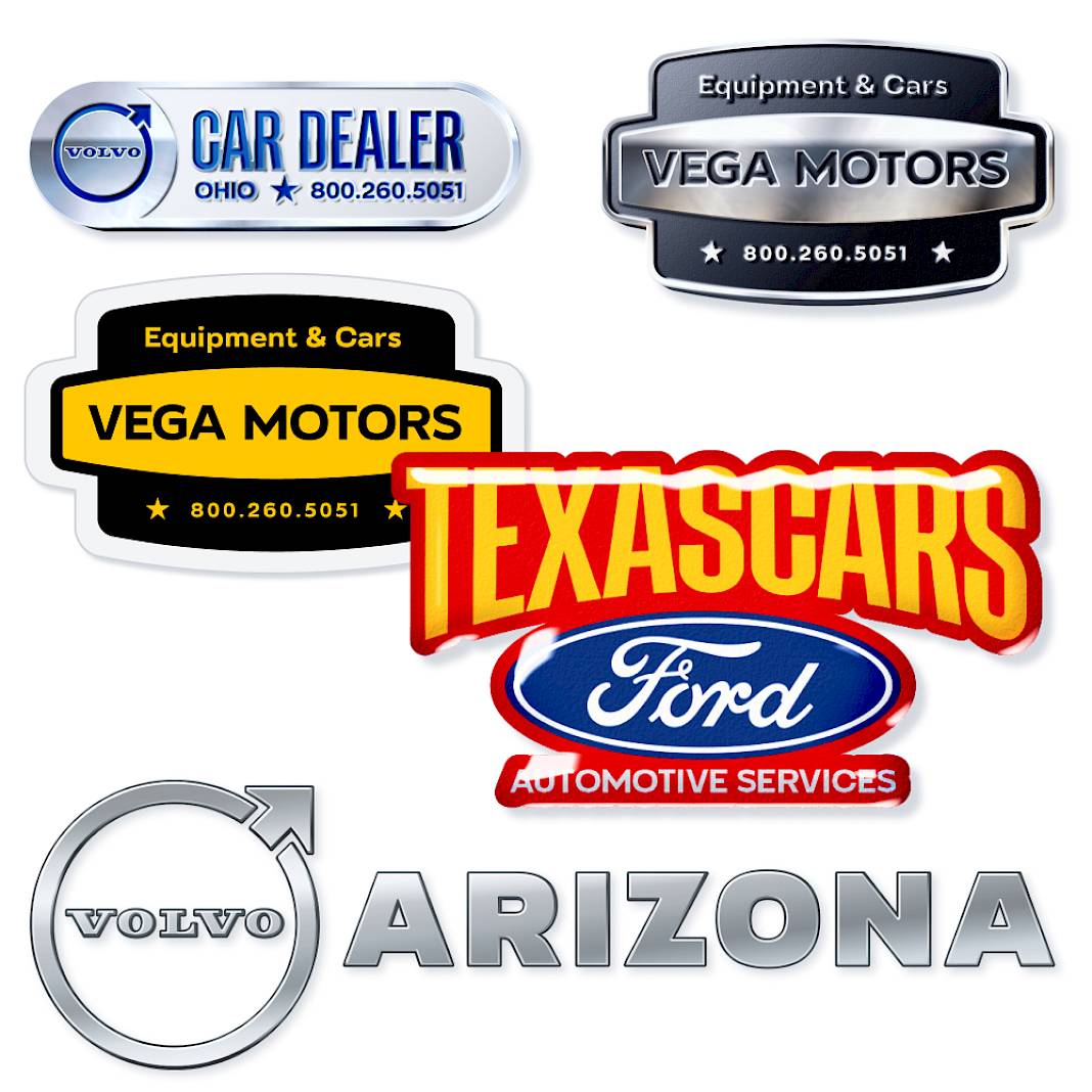 Custom Auto Decals for Dealerships