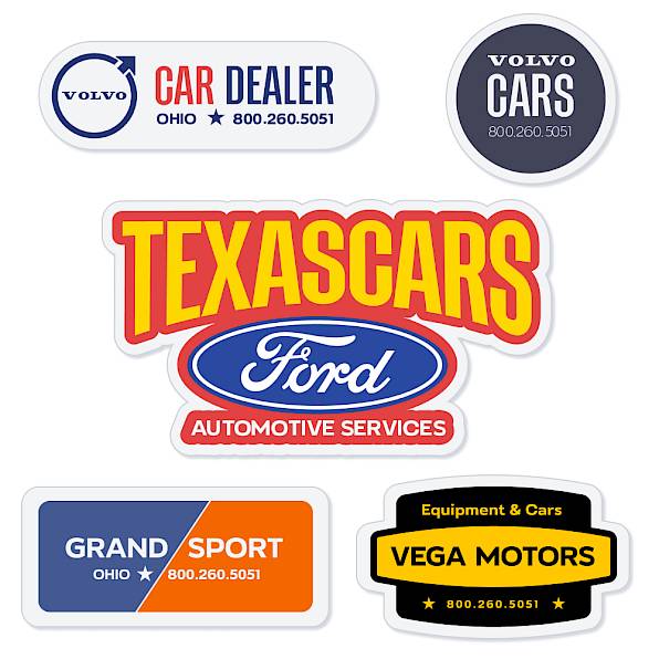 Custom Auto Decals for Dealerships