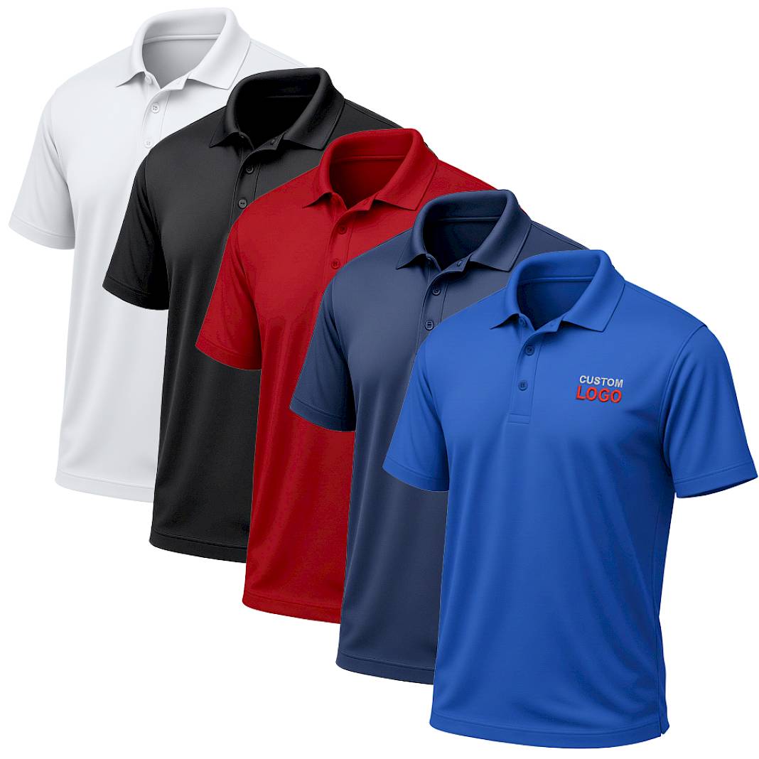 Polo shirts with Custom Embroidery